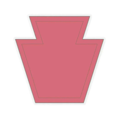 28th Infantry Division SSI 19182015 (U.S. Army) STICKER Vinyl Kiss-Cut Decal 2 Inch Transparent - The Sticker Space