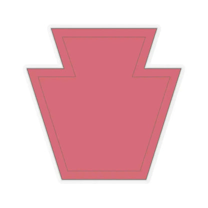 28th Infantry Division SSI 19182015 (U.S. Army) STICKER Vinyl Kiss-Cut Decal 3 Inch Transparent - The Sticker Space