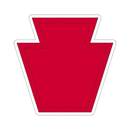 28th Infantry Division SSI 19182015 (U.S. Army) STICKER Vinyl Kiss-Cut Decal 3 Inch White - The Sticker Space