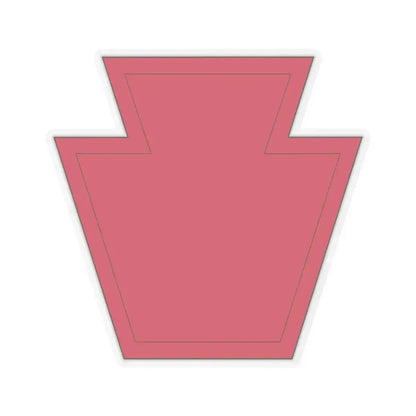 28th Infantry Division SSI 19182015 (U.S. Army) STICKER Vinyl Kiss-Cut Decal 6 Inch Transparent - The Sticker Space