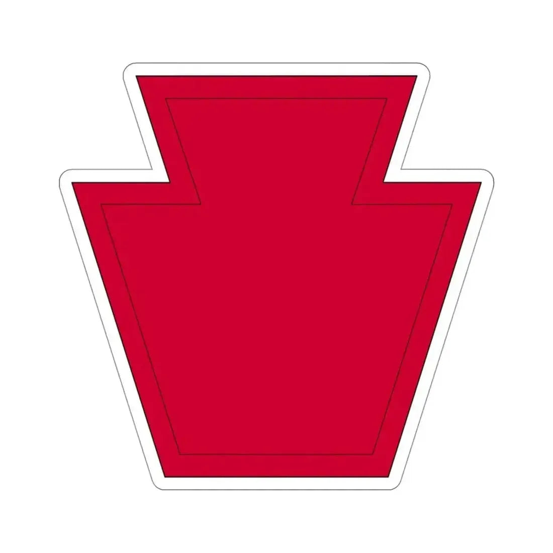 28th Infantry Division (U.S. Army) STICKER Vinyl Die-Cut Decal 4 Inch - The Sticker Space