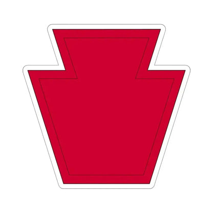 28th Infantry Division (U.S. Army) STICKER Vinyl Die-Cut Decal 4 Inch - The Sticker Space