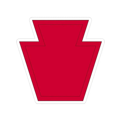 28th Infantry Division (U.S. Army) Transparent STICKER Die-Cut Vinyl Decal 2 Inch - The Sticker Space