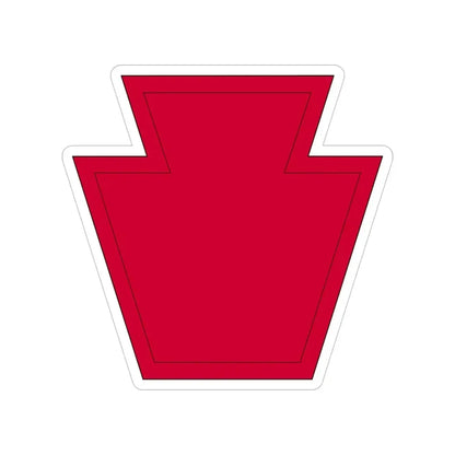 28th Infantry Division (U.S. Army) Transparent STICKER Die-Cut Vinyl Decal 4 Inch - The Sticker Space