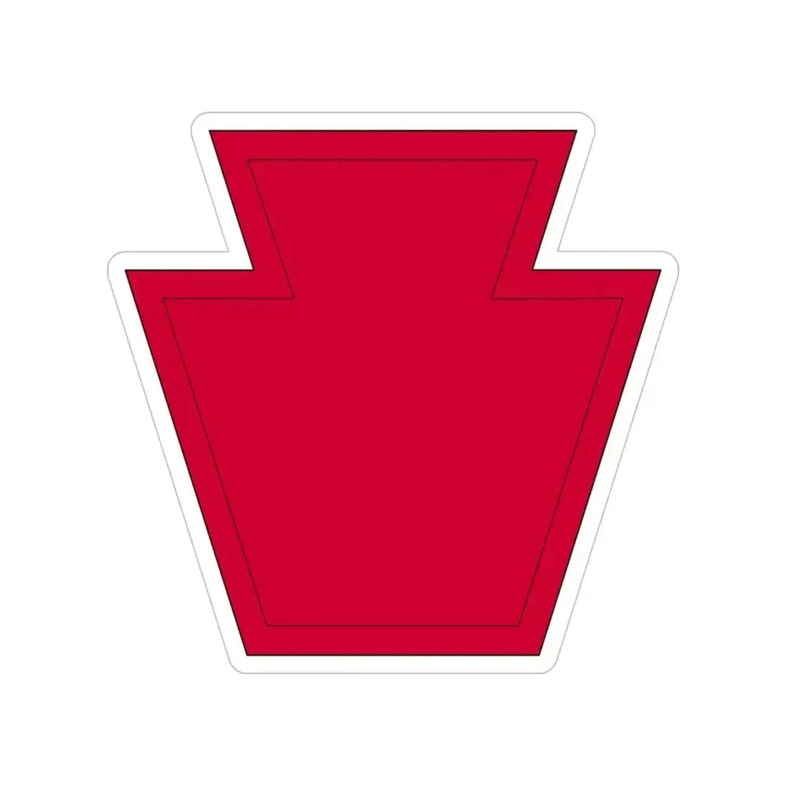 28th Infantry Division (U.S. Army) Transparent STICKER Die-Cut Vinyl Decal 6 Inch - The Sticker Space