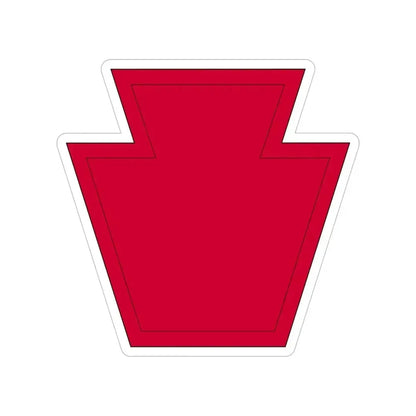 28th Infantry Division (U.S. Army) Transparent STICKER Die-Cut Vinyl Decal 6 Inch - The Sticker Space