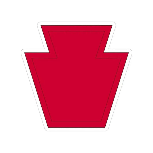 28th Infantry Division (U.S. Army) Transparent STICKER Die-Cut Vinyl Decal 6 Inch - The Sticker Space