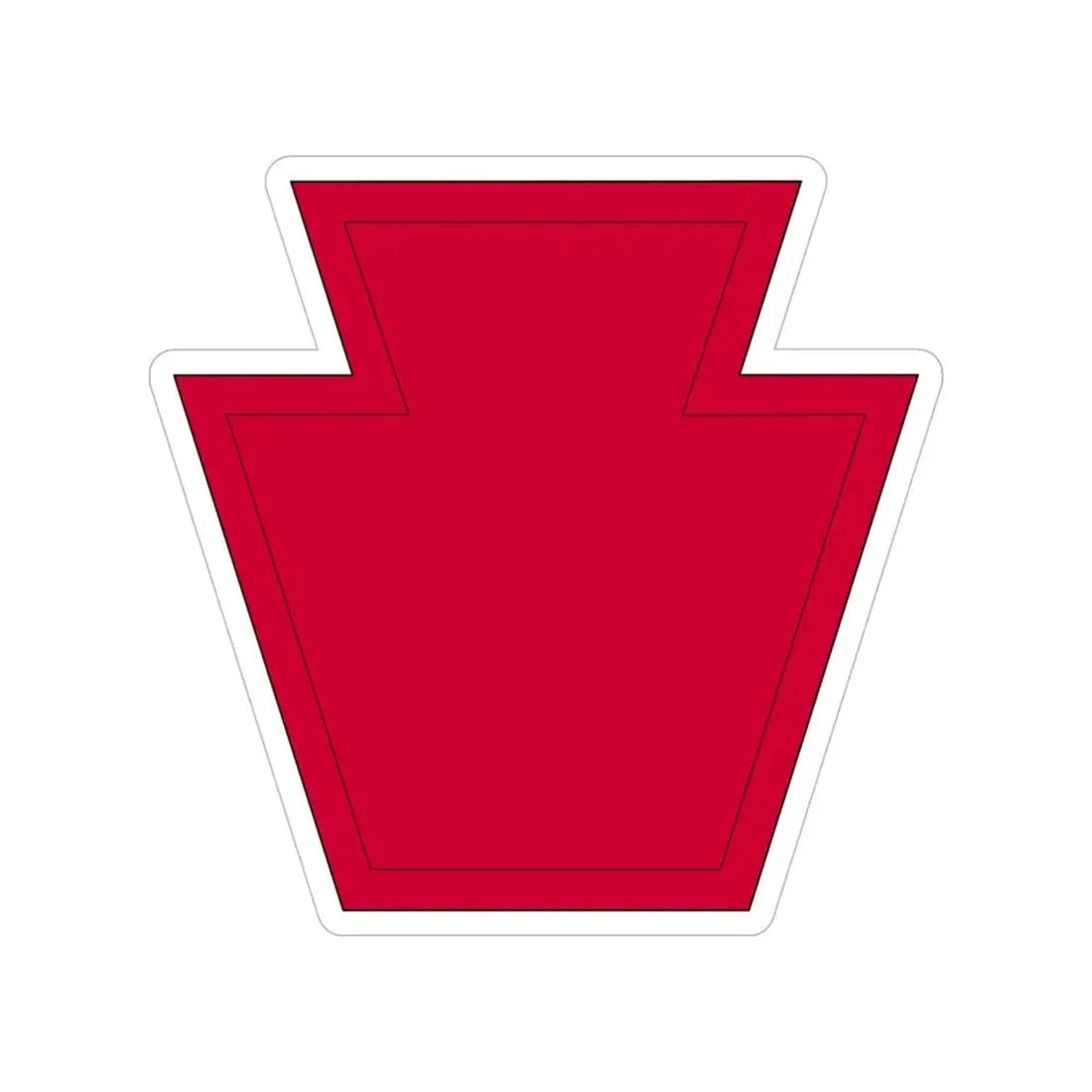 28th Infantry Division (U.S. Army) Transparent STICKER Die-Cut Vinyl Decal - The Sticker Space