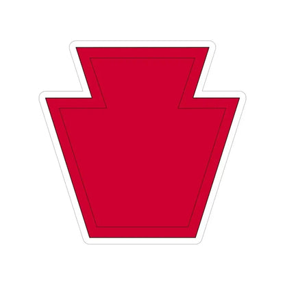 28th Infantry Division (U.S. Army) Transparent STICKER Die-Cut Vinyl Decal - The Sticker Space