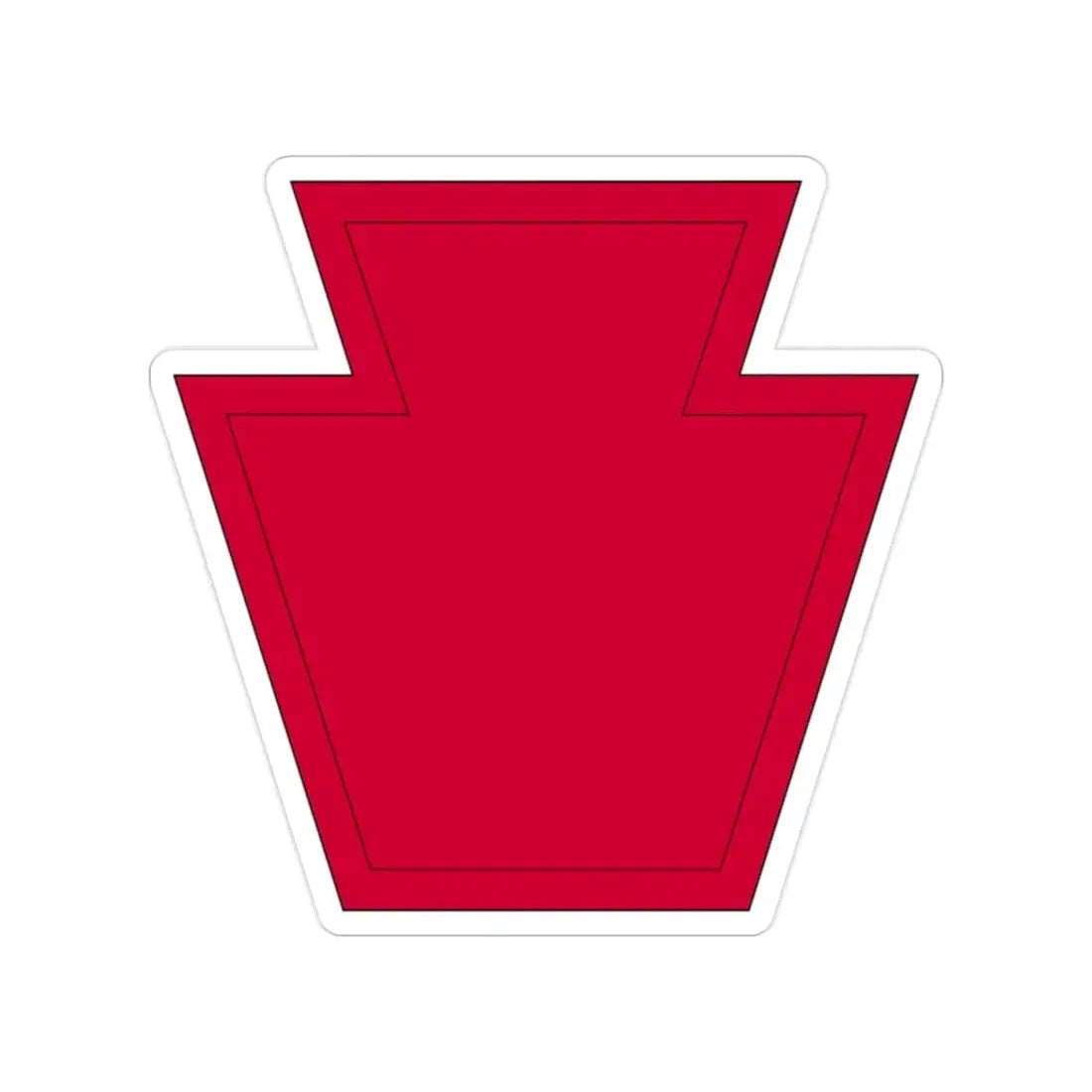 28th Infantry Division (U.S. Army) Transparent STICKER Die-Cut Vinyl Decal - The Sticker Space