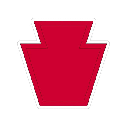 28th Infantry Division (U.S. Army) Transparent STICKER Die-Cut Vinyl Decal - The Sticker Space