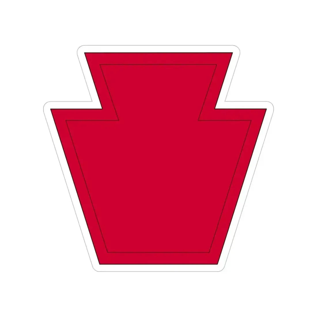 28th Infantry Division (U.S. Army) Transparent STICKER Die-Cut Vinyl Decal - The Sticker Space