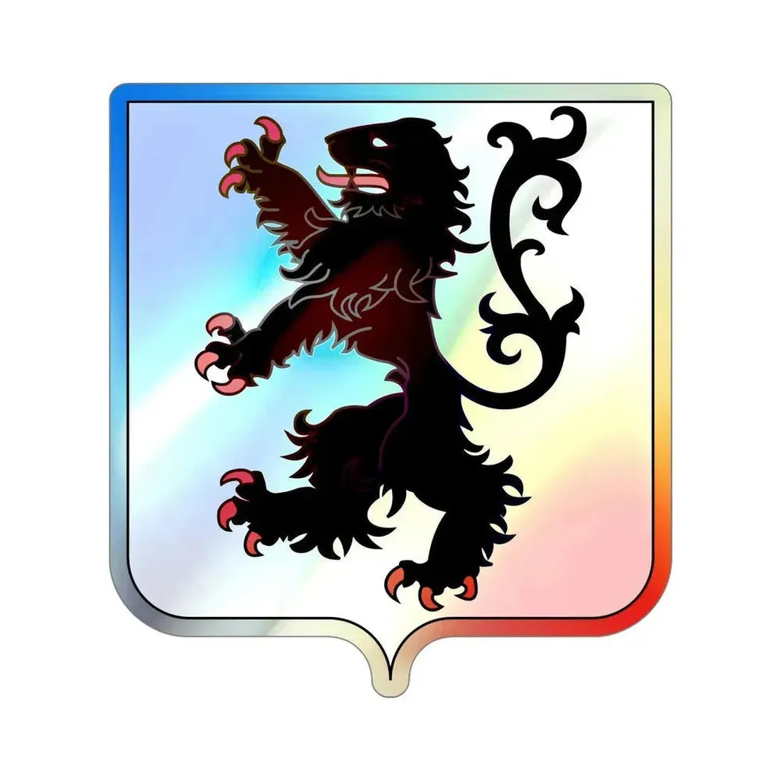 28th Infantry Regiment (U.S. Army) Holographic STICKER Die-Cut Vinyl Decal 5 Inch Holographic - The Sticker Space