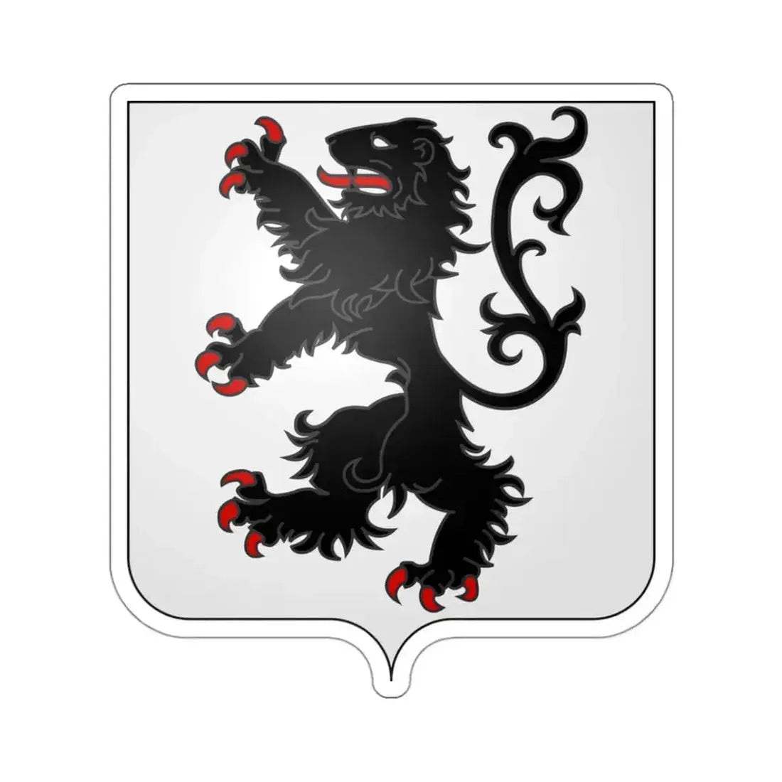 28th Infantry Regiment (U.S. Army) STICKER Vinyl Kiss-Cut Decal 3 Inch White - The Sticker Space