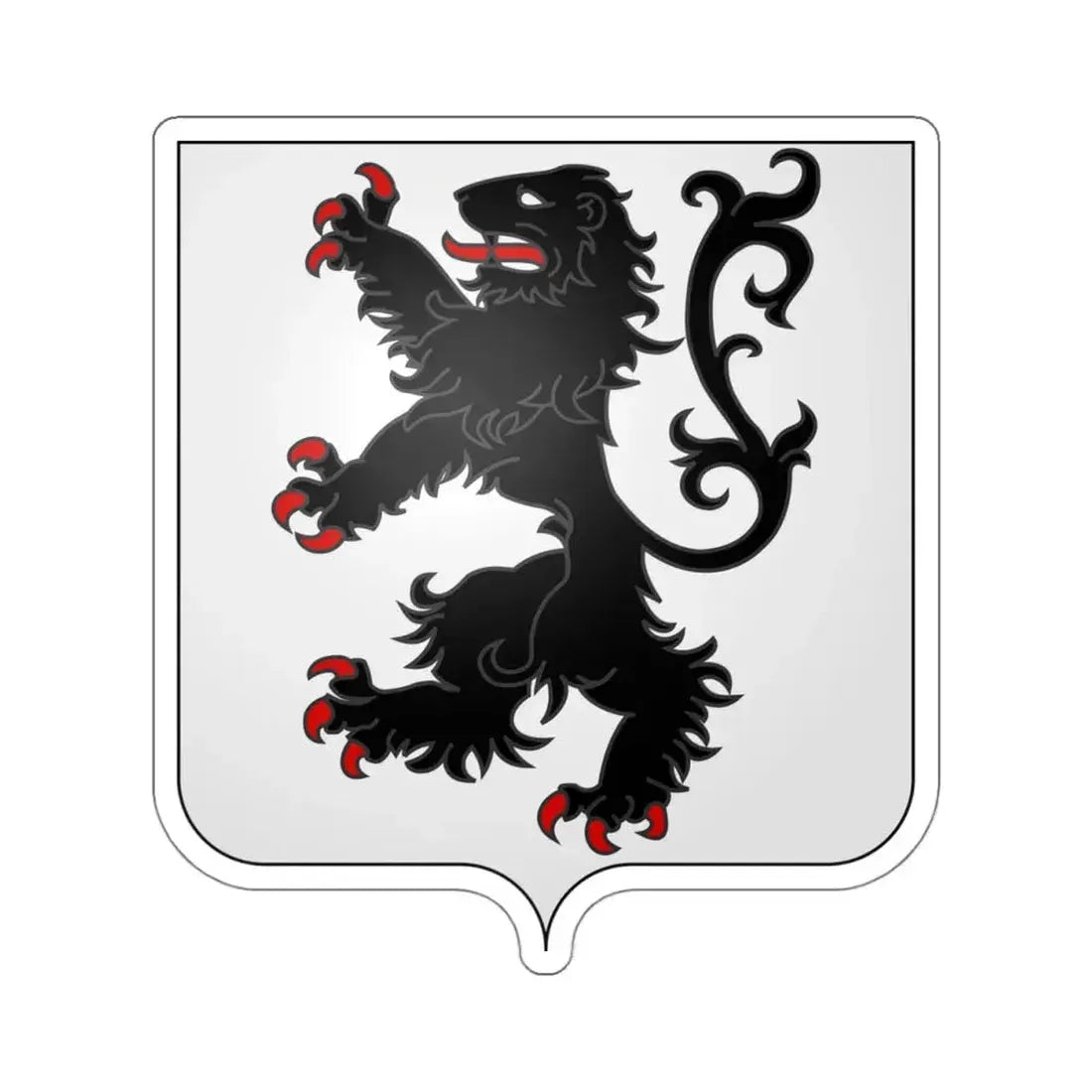 28th Infantry Regiment (U.S. Army) STICKER Vinyl Kiss-Cut Decal 4 Inch White - The Sticker Space