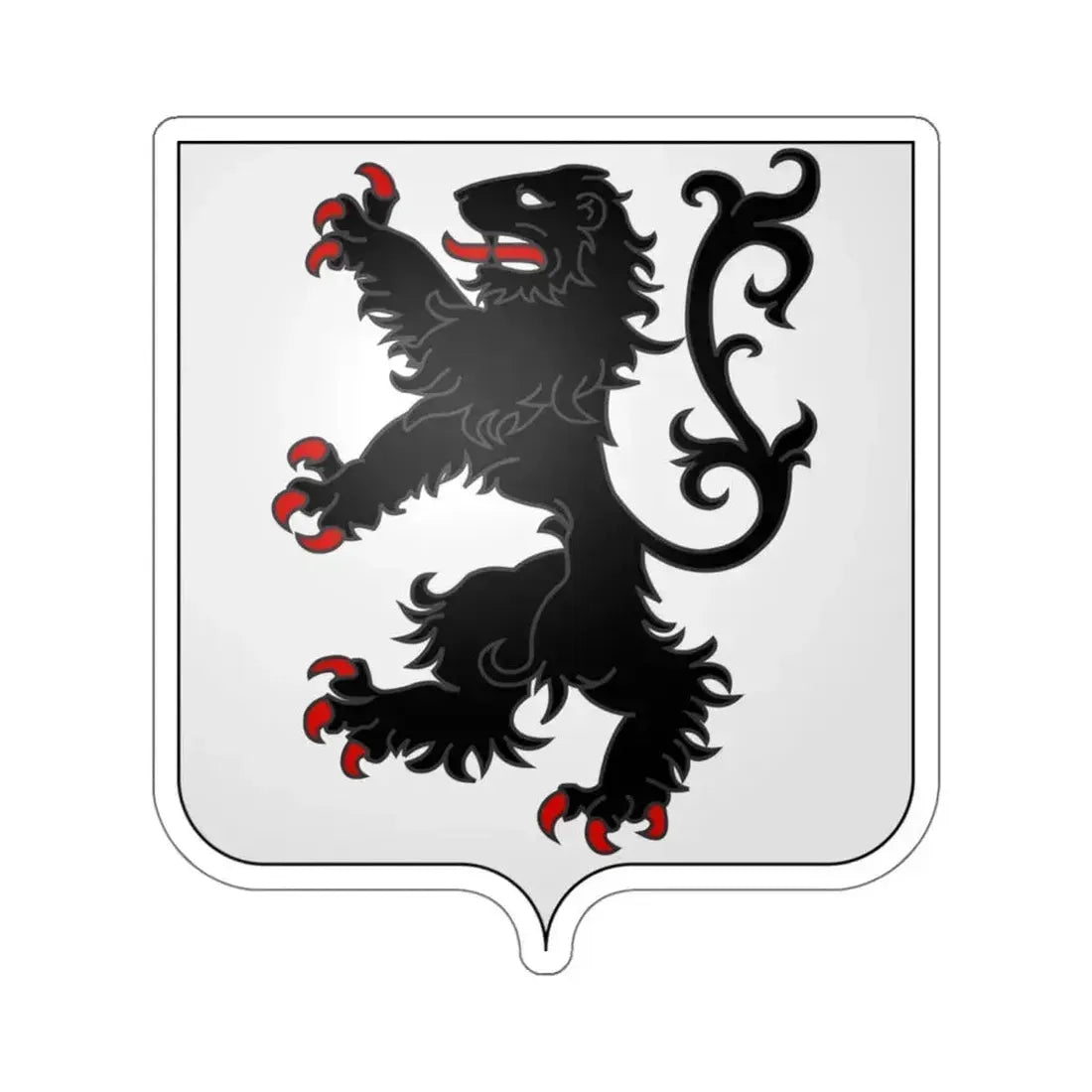 28th Infantry Regiment (U.S. Army) STICKER Vinyl Kiss-Cut Decal 6 Inch White - The Sticker Space