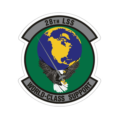 28th Logistics Support Squadron (U.S. Air Force) STICKER Vinyl Die-Cut Decal-4 Inch-The Sticker Space