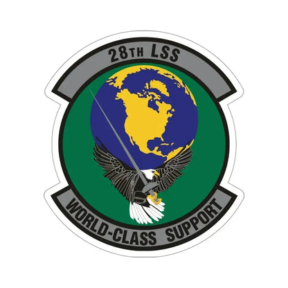 28th Logistics Support Squadron (U.S. Air Force) STICKER Vinyl Die-Cut Decal - The Sticker Space