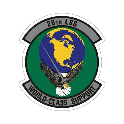 28th Logistics Support Squadron (U.S. Air Force) STICKER Vinyl Die-Cut Decal - The Sticker Space