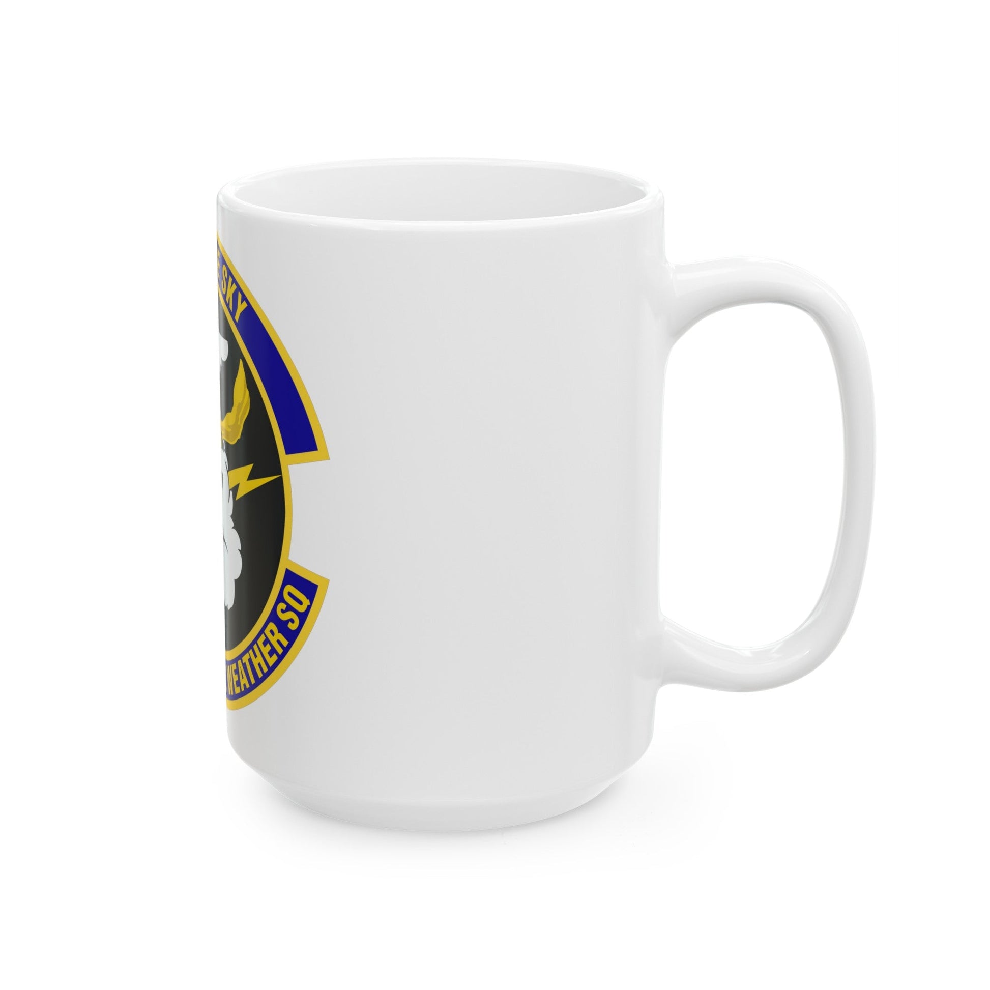 28th Operational Weather Squadron (U.S. Air Force) White Coffee Mug-The Sticker Space