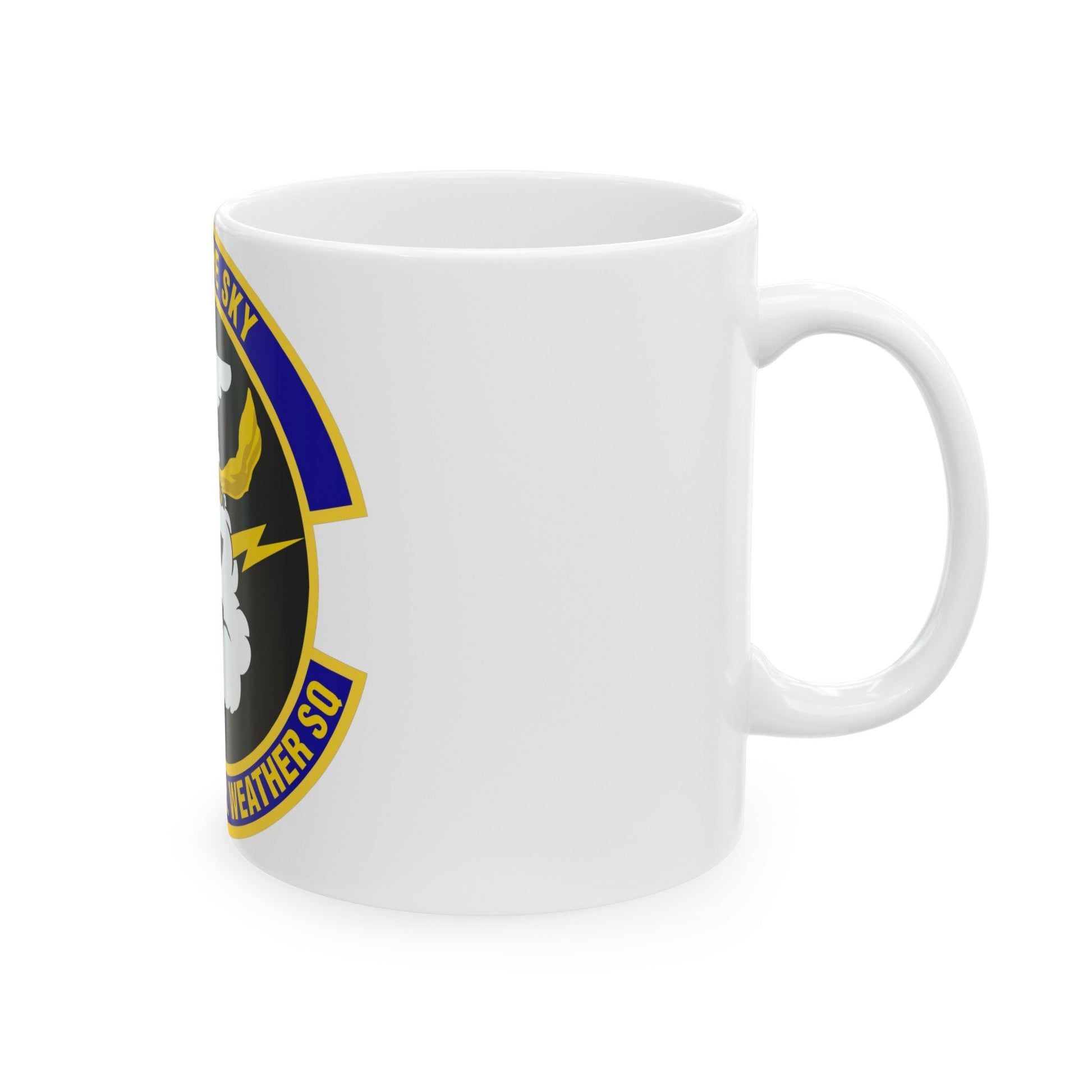 28th Operational Weather Squadron (U.S. Air Force) White Coffee Mug-The Sticker Space