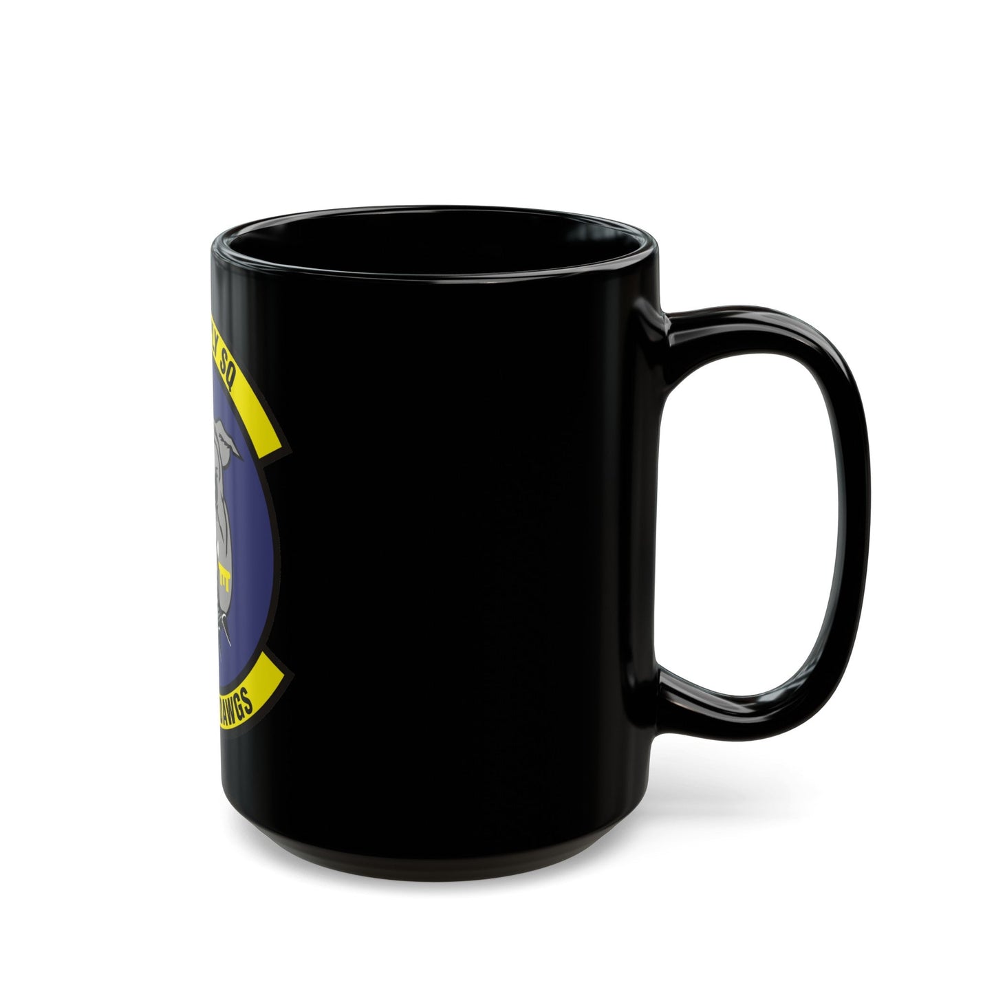 28th Supply Squadron (U.S. Air Force) Black Coffee Mug-The Sticker Space