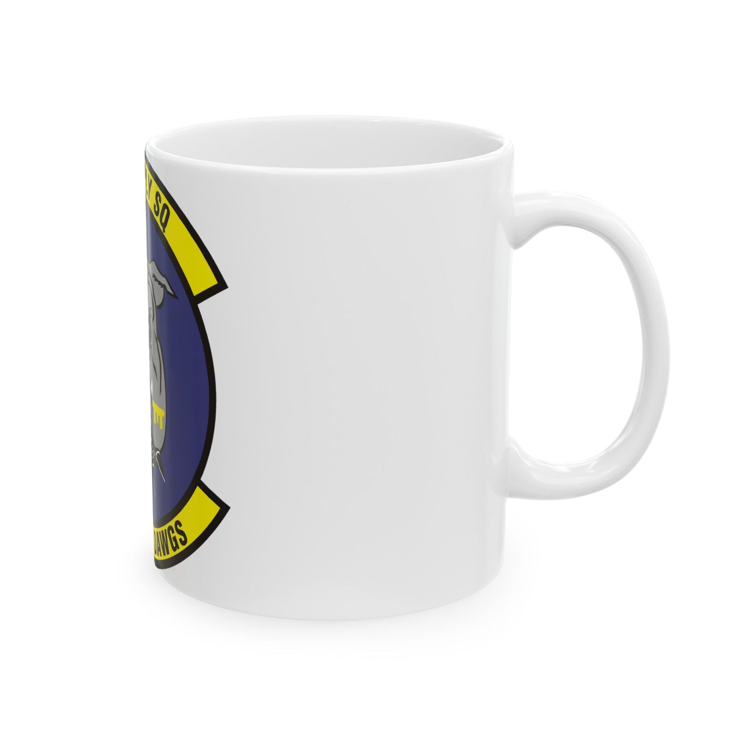 28th Supply Squadron (U.S. Air Force) White Coffee Mug-The Sticker Space