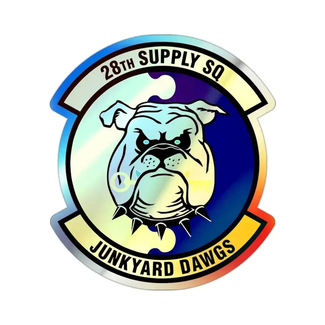 28th Supply Squadron (U.S. Air Force) Holographic STICKER Die-Cut Vinyl Decal - The Sticker Space