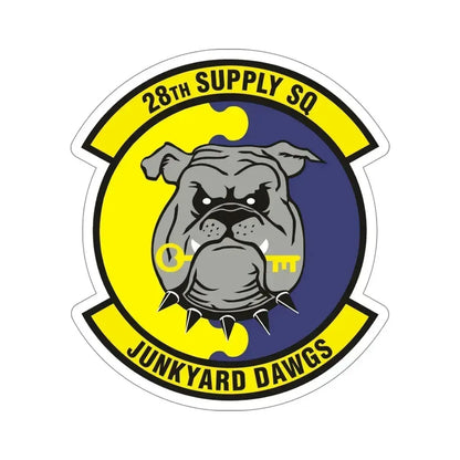 28th Supply Squadron (U.S. Air Force) STICKER Vinyl Die-Cut Decal 5 Inch - The Sticker Space