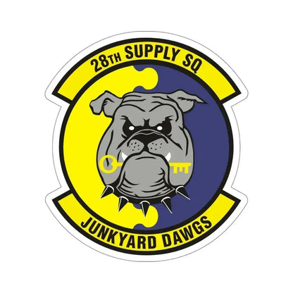 28th Supply Squadron (U.S. Air Force) STICKER Vinyl Die-Cut Decal 6 Inch - The Sticker Space