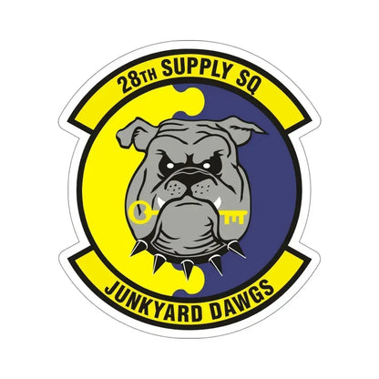 28th Supply Squadron (U.S. Air Force) STICKER Vinyl Die-Cut Decal - The Sticker Space