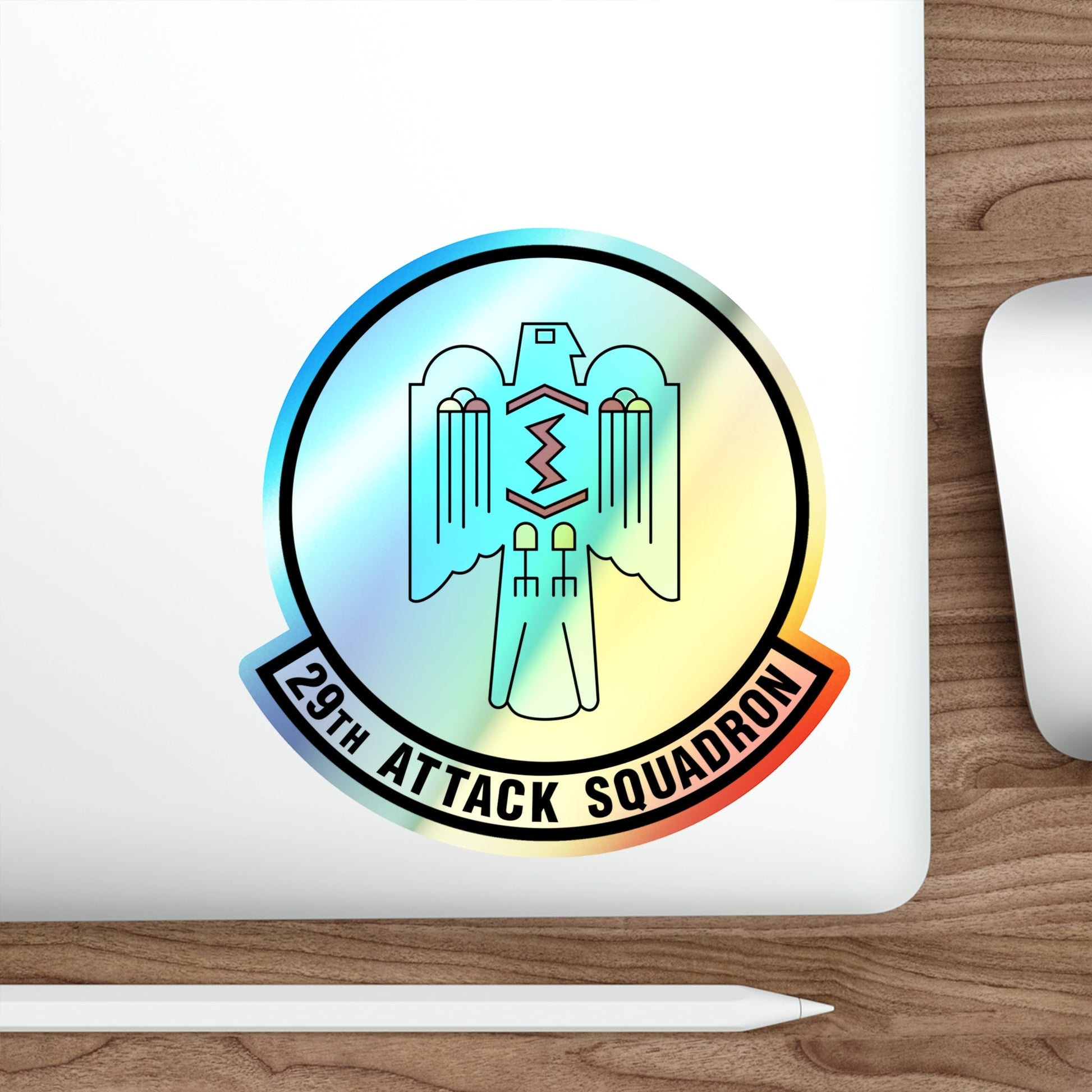 29 Attack Squadron ACC (U.S. Air Force) Holographic STICKER Die-Cut Vinyl Decal-The Sticker Space