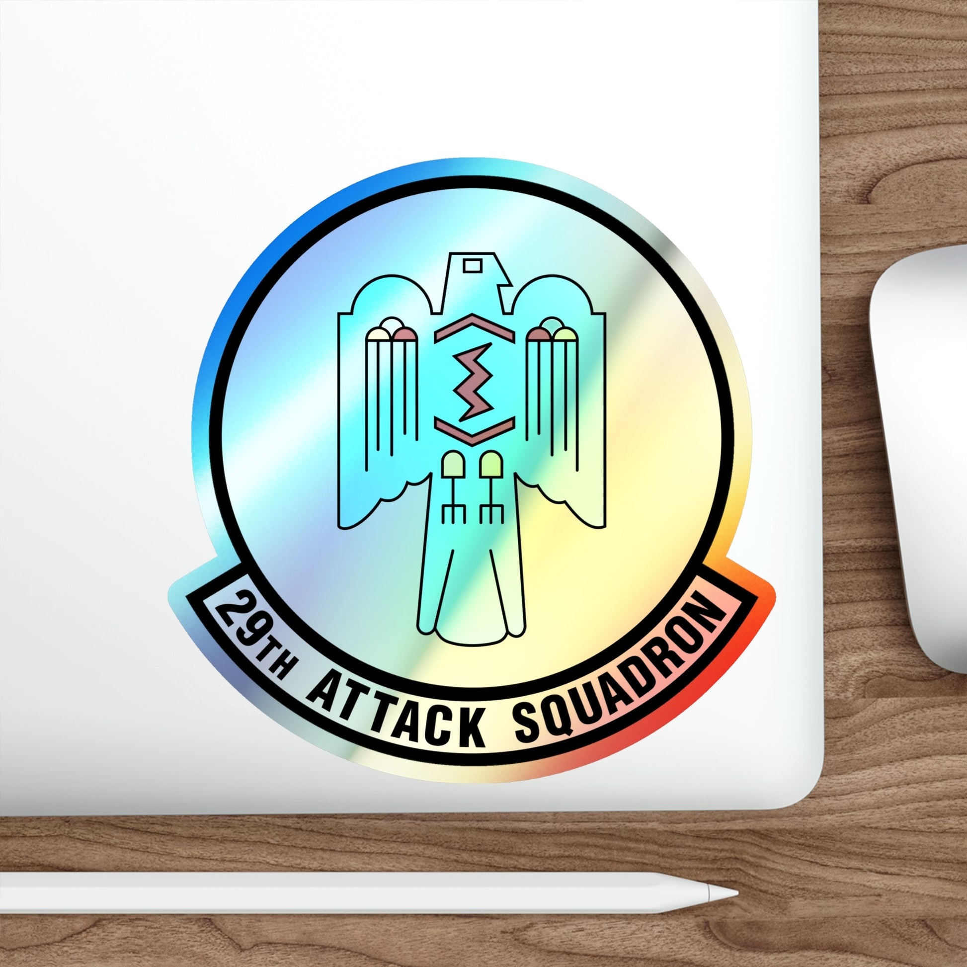 29 Attack Squadron ACC (U.S. Air Force) Holographic STICKER Die-Cut Vinyl Decal-The Sticker Space