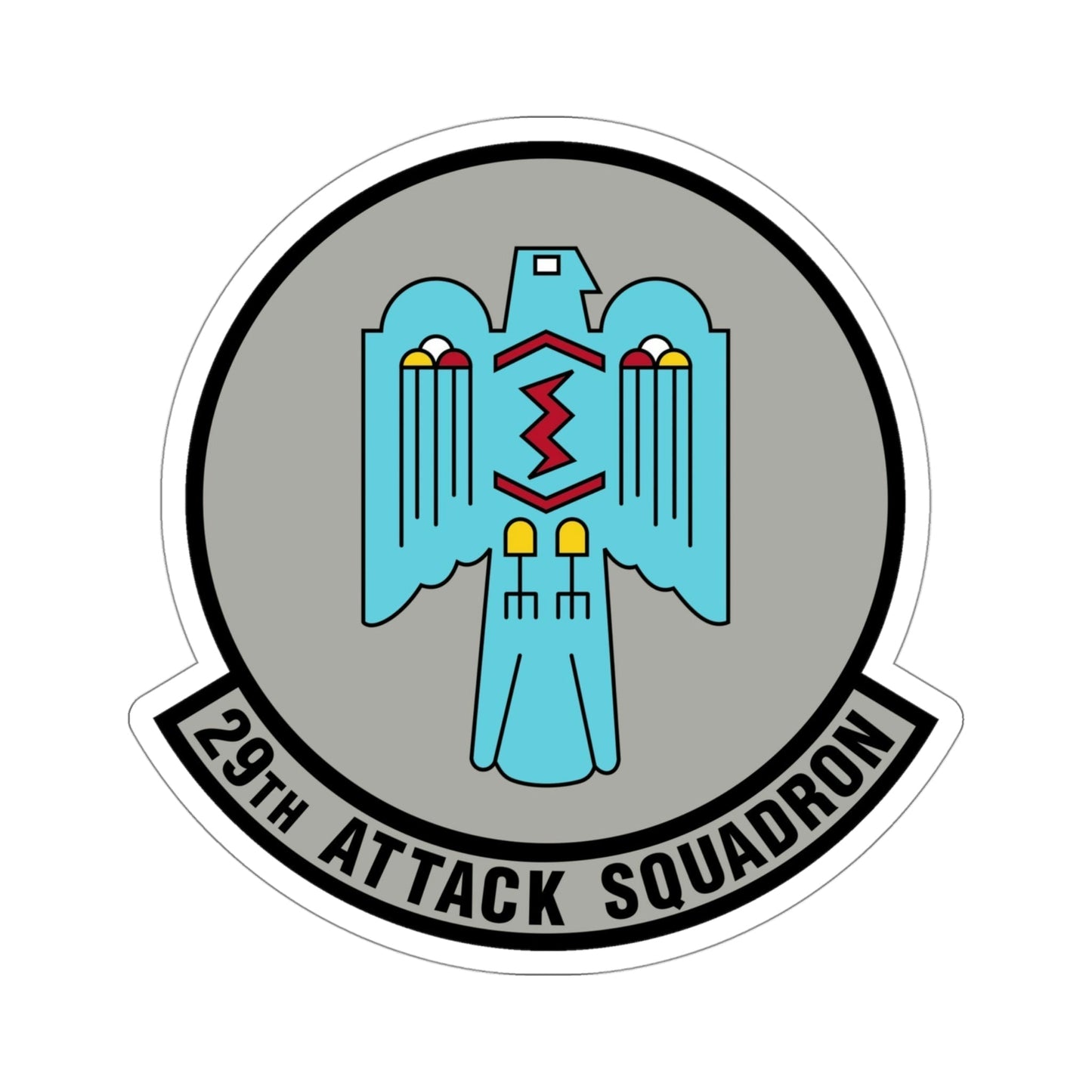 29 Attack Squadron ACC (U.S. Air Force) STICKER Vinyl Die-Cut Decal-4 Inch-The Sticker Space