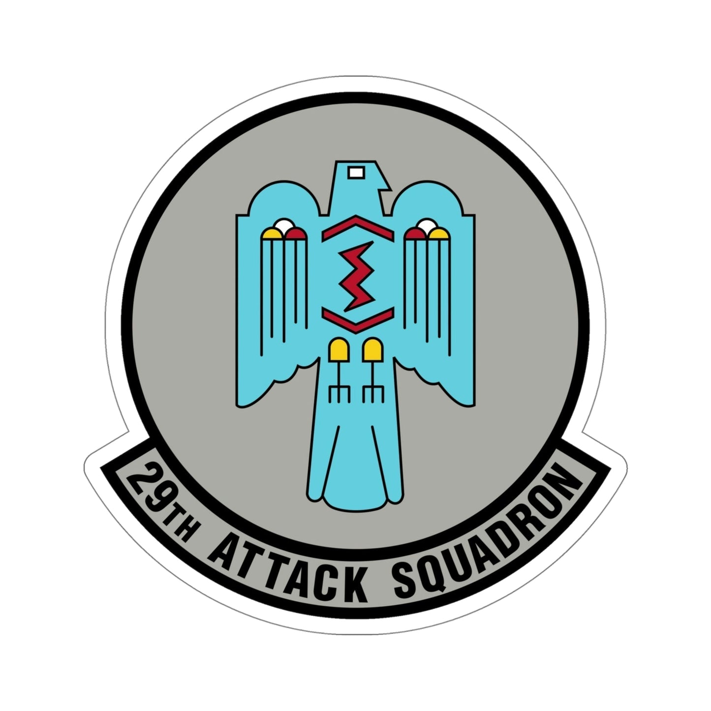 29 Attack Squadron ACC (U.S. Air Force) STICKER Vinyl Die-Cut Decal-5 Inch-The Sticker Space