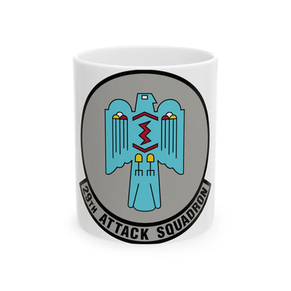 29 Attack Squadron ACC (U.S. Air Force) White Coffee Mug-11oz-The Sticker Space