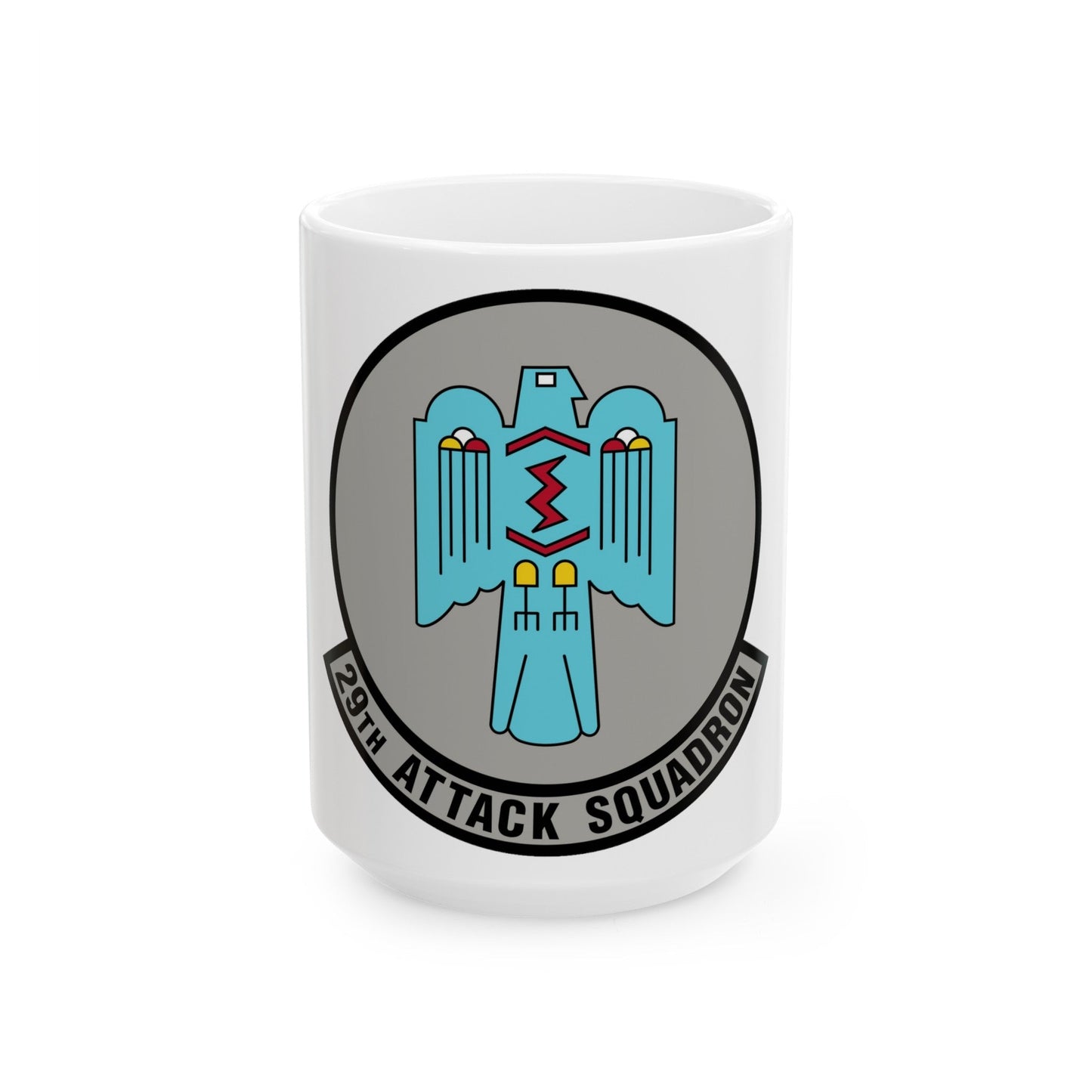 29 Attack Squadron ACC (U.S. Air Force) White Coffee Mug-15oz-The Sticker Space