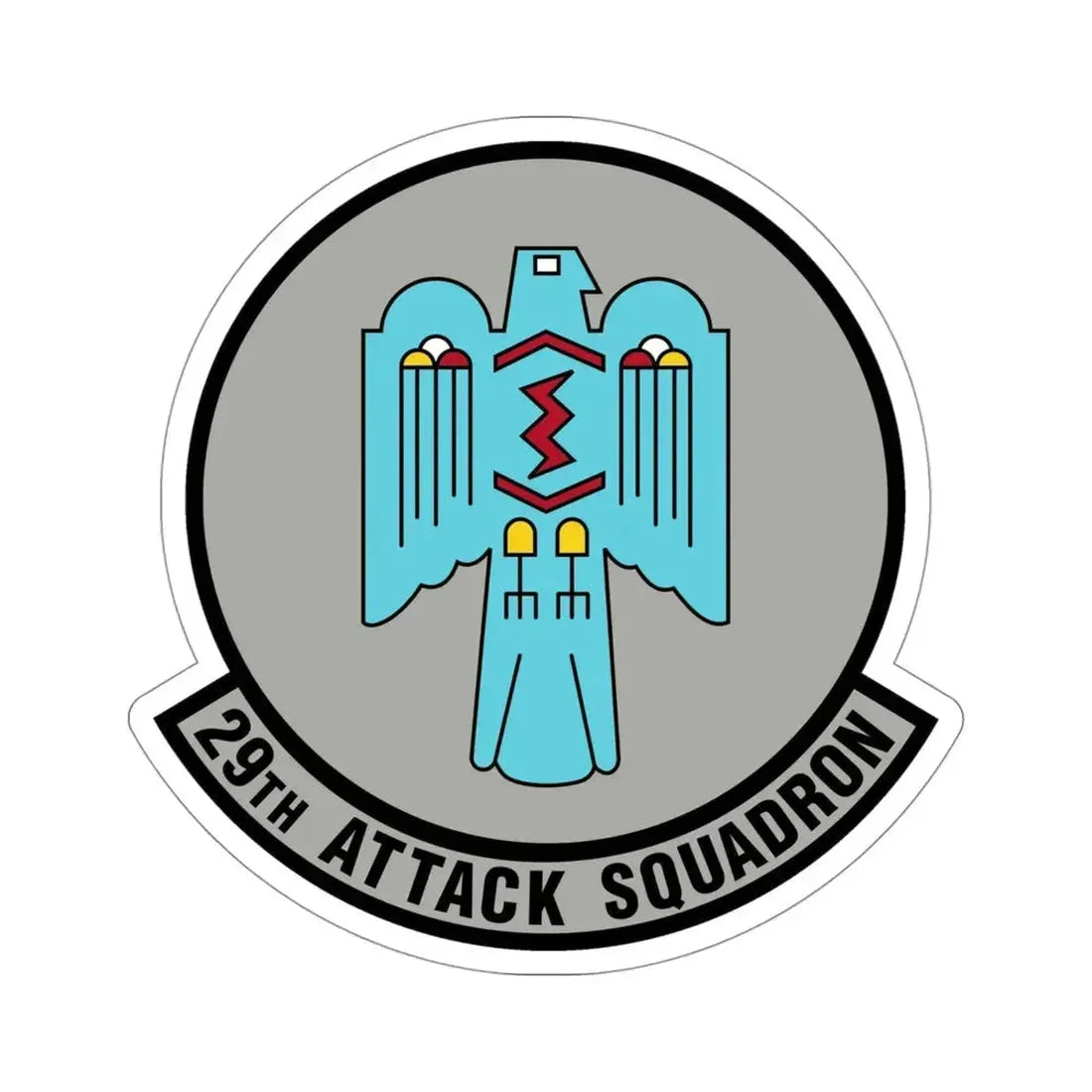 29 Attack Squadron ACC (U.S. Air Force) STICKER Vinyl Die-Cut Decal 4 Inch - The Sticker Space