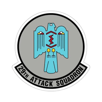 29 Attack Squadron ACC (U.S. Air Force) STICKER Vinyl Die-Cut Decal 4 Inch - The Sticker Space