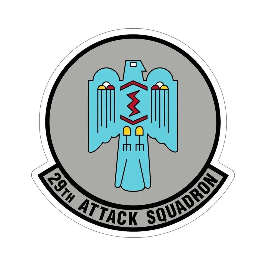 29 Attack Squadron ACC (U.S. Air Force) STICKER Vinyl Die-Cut Decal 5 Inch - The Sticker Space