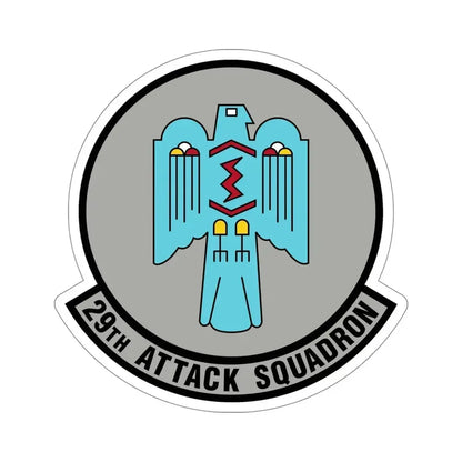 29 Attack Squadron ACC (U.S. Air Force) STICKER Vinyl Die-Cut Decal 5 Inch - The Sticker Space