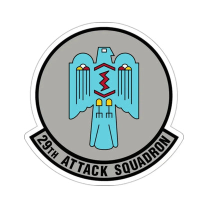 29 Attack Squadron ACC (U.S. Air Force) STICKER Vinyl Kiss-Cut Decal 2 Inch White - The Sticker Space