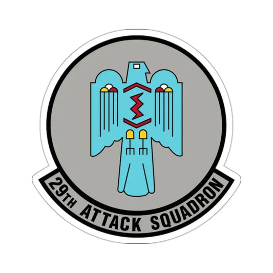 29 Attack Squadron ACC (U.S. Air Force) STICKER Vinyl Kiss-Cut Decal 2 Inch White - The Sticker Space