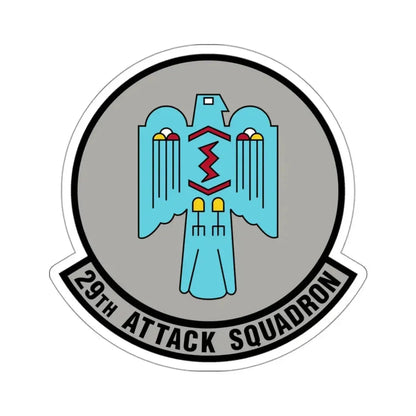 29 Attack Squadron ACC (U.S. Air Force) STICKER Vinyl Kiss-Cut Decal 3 Inch White - The Sticker Space
