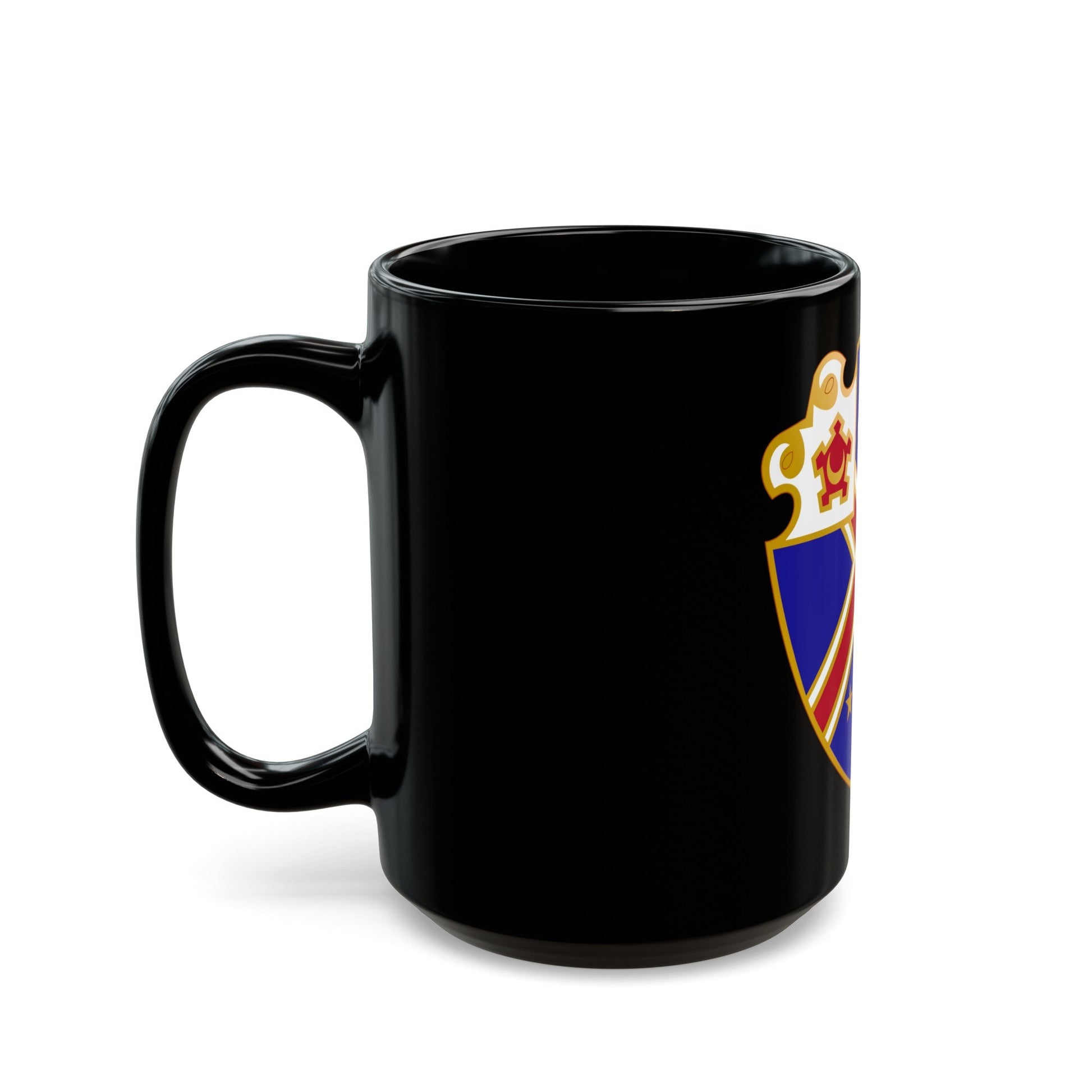 29 Engineer Battalion (U.S. Army) Black Coffee Mug-The Sticker Space