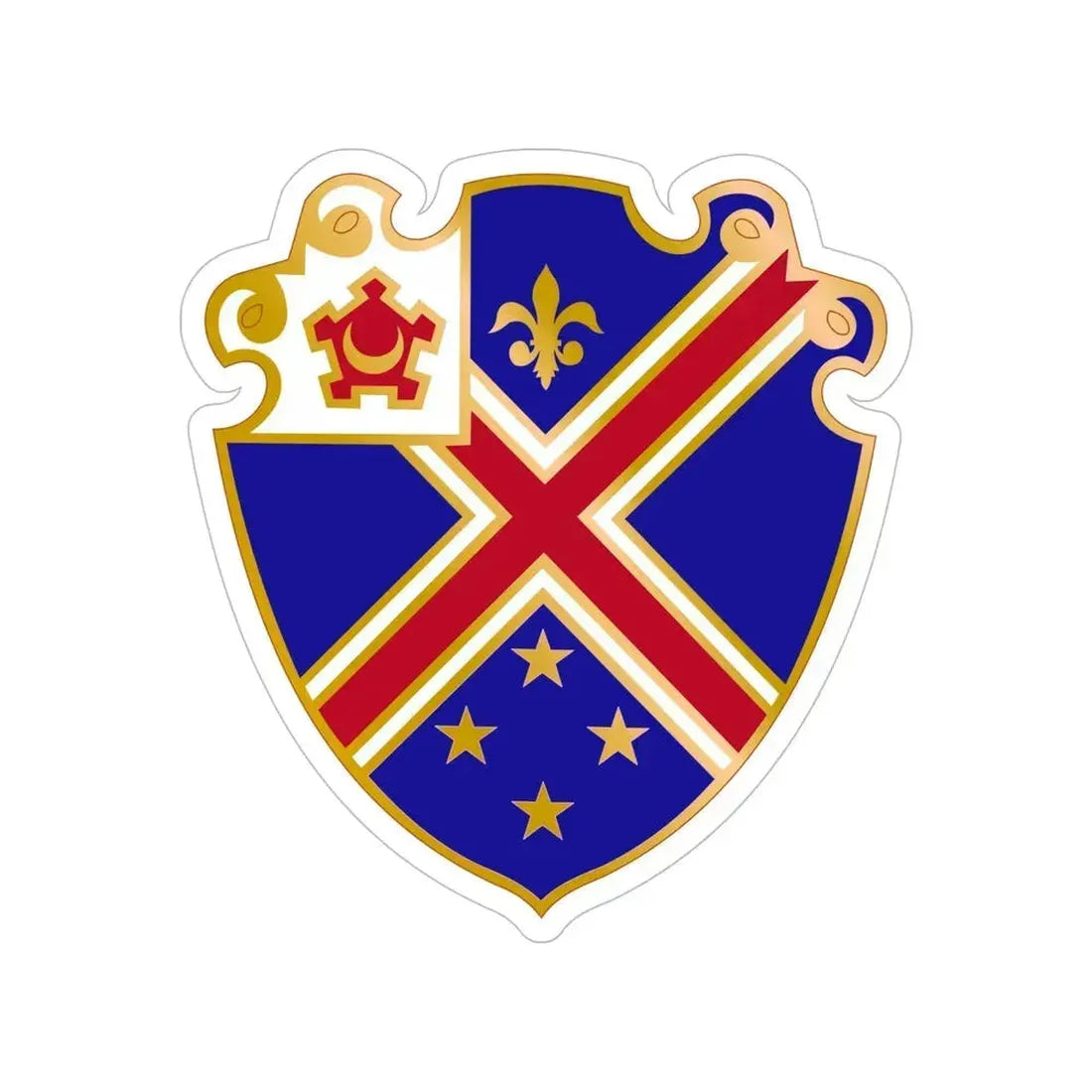 29 Engineer Battalion (U.S. Army) Transparent STICKER Die-Cut Vinyl Decal 6 Inch - The Sticker Space