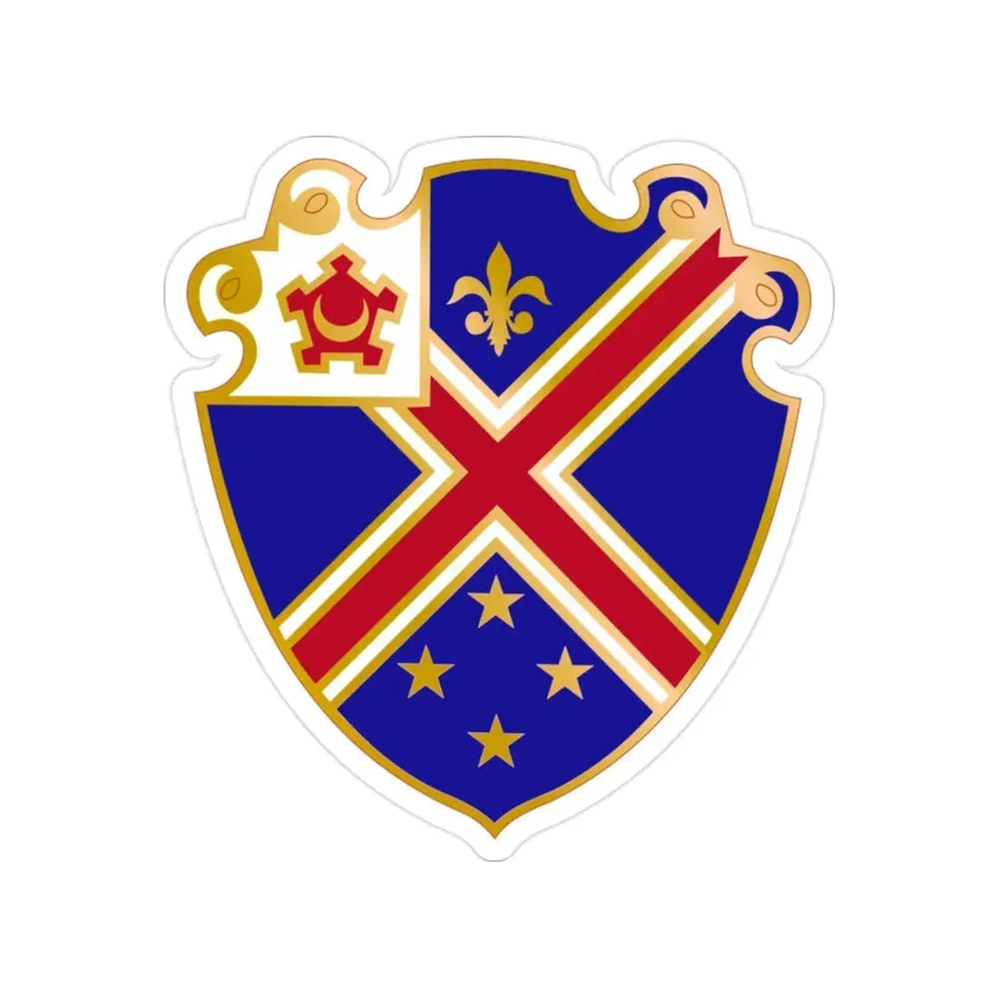 29 Engineer Battalion (U.S. Army) Transparent STICKER Die-Cut Vinyl Decal - The Sticker Space