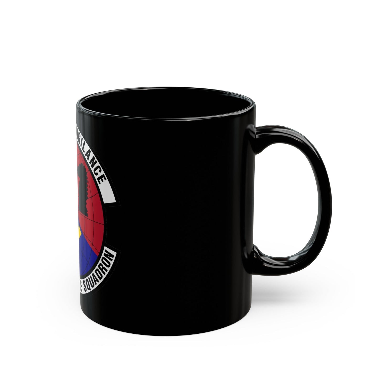 29 Intelligence Squadron ACC (U.S. Air Force) Black Coffee Mug-The Sticker Space