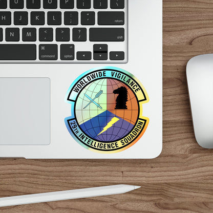 29 Intelligence Squadron ACC (U.S. Air Force) Holographic STICKER Die-Cut Vinyl Decal-The Sticker Space