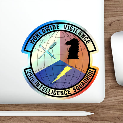 29 Intelligence Squadron ACC (U.S. Air Force) Holographic STICKER Die-Cut Vinyl Decal-The Sticker Space